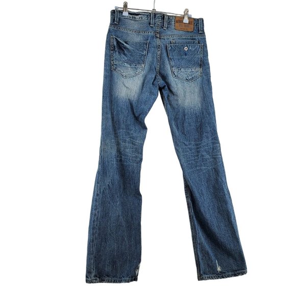 Aeropostale Jeans Women's Boot Cut 5-Pocket Denim Slim Fit Denim Blue 27/30 - Picture 7 of 11